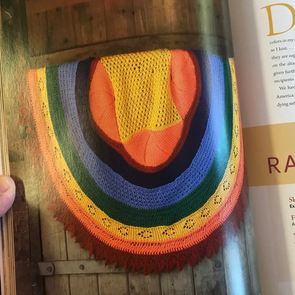 Prayer Shawl Companion: 38 Knit Designs Hardcover Book Patterns Wrap Stole Warm